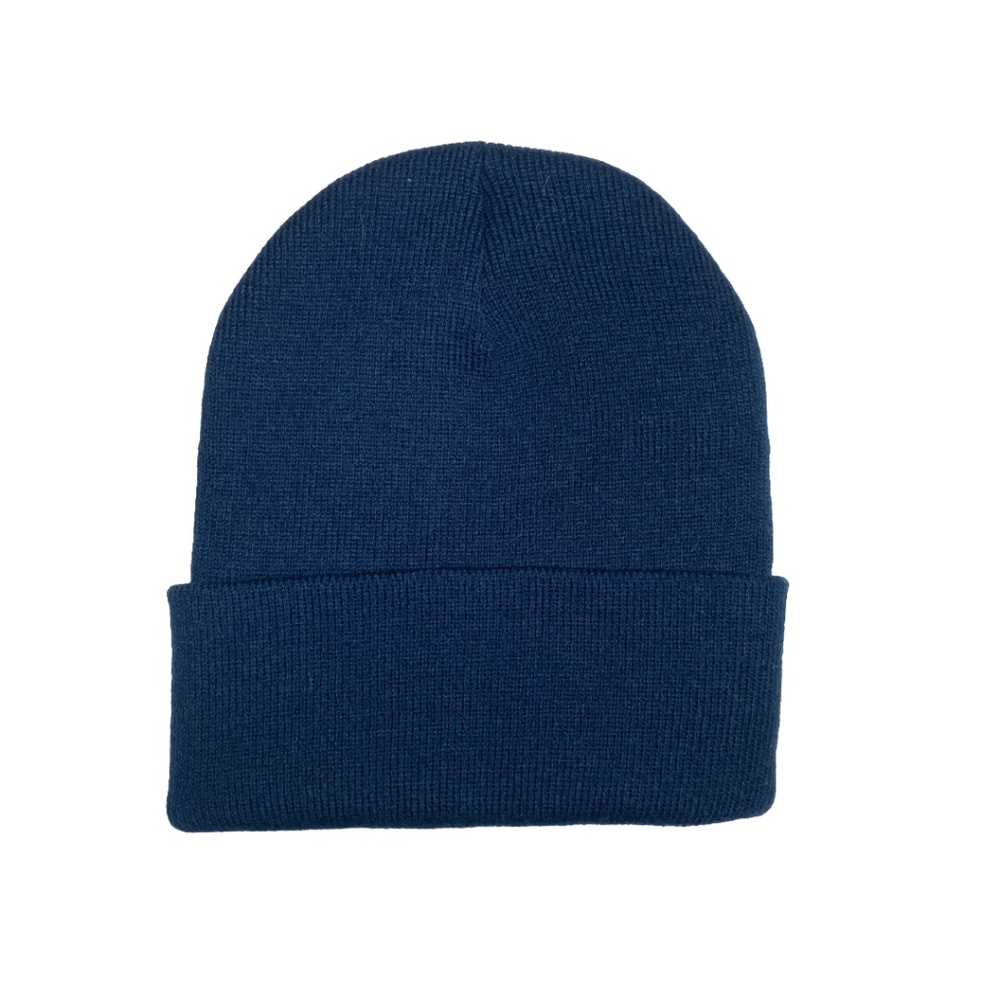 Unisex Navy  Beanie Hat